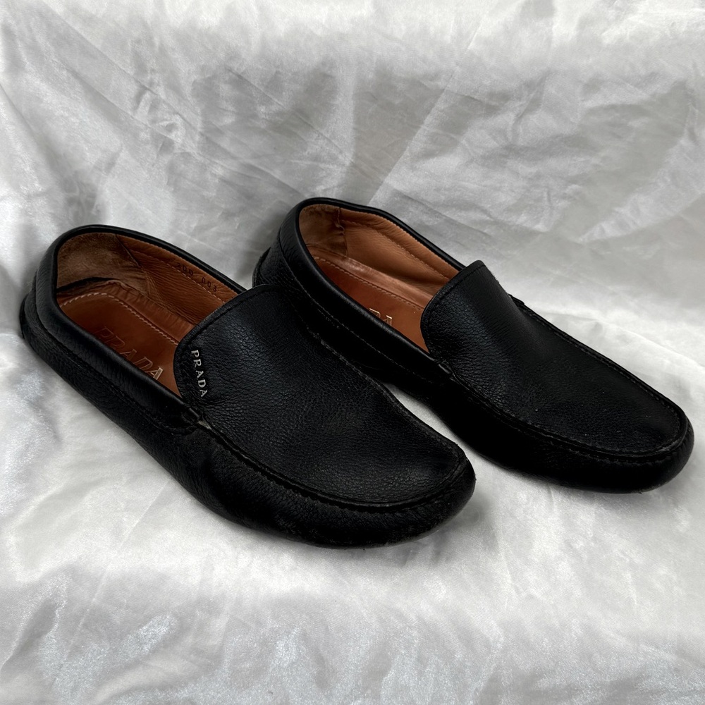 Prada Men's Black Loafers